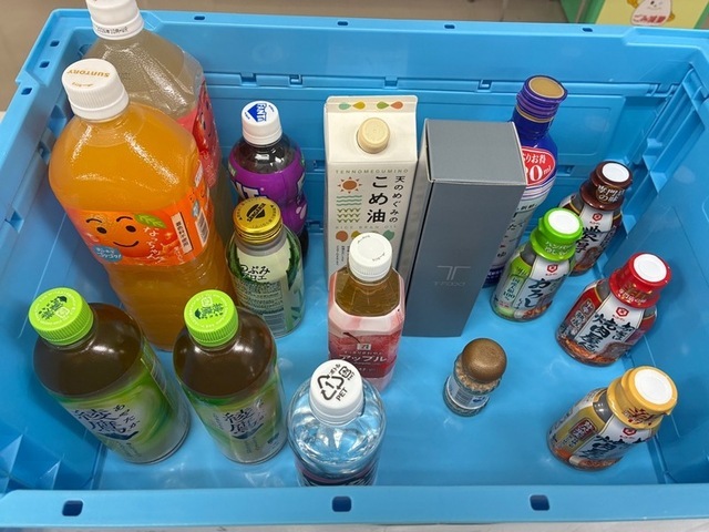 フードドライブ回収品