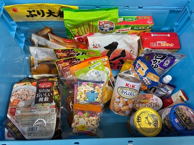 フードドライブ回収品