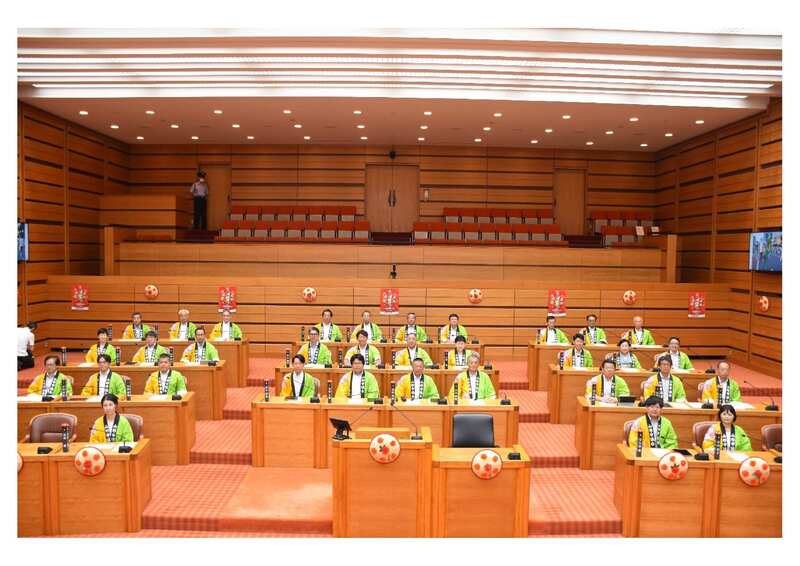令和7年度臨時会の様子