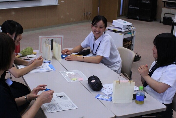 グループ共有タイムの様子