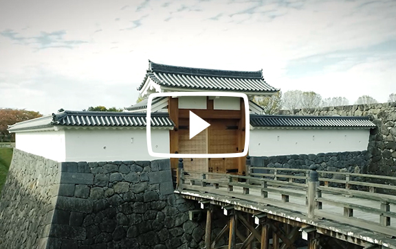Video Image of Honmaru Goten (main palace) site